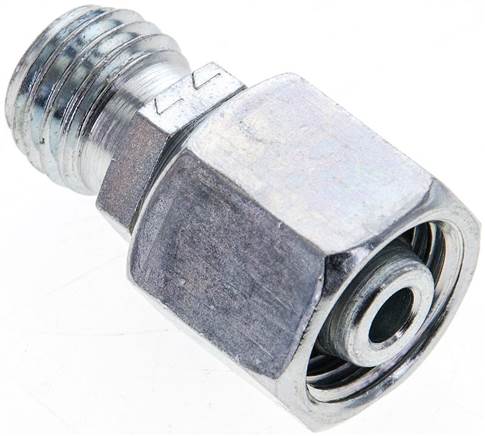 Partbase XRED 8/6 L Reduziereinsatz 8 L-6 L (M12x1,5), ohne Mutter & Schneidring, Stahl verzinkt