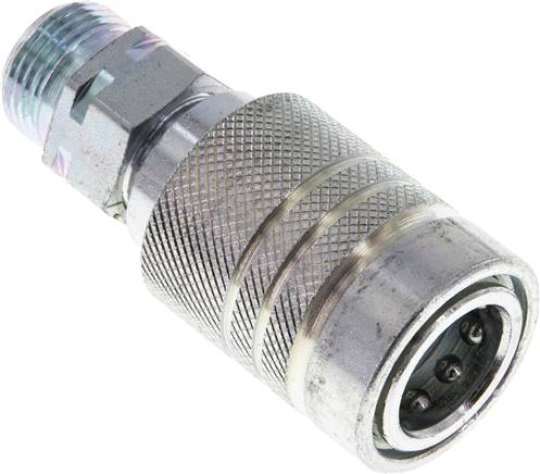 Partbase 440822.2 T Steckkupplung ISO7241-1A, Muffe Baugr.2T, 12 S (M20x1,5)