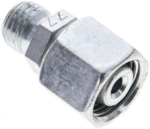 Partbase XRED 10/6 L Reduziereinsatz 10 L-6 L (M12x1,5), ohne Mutter & Schneidring, Stahl verzinkt