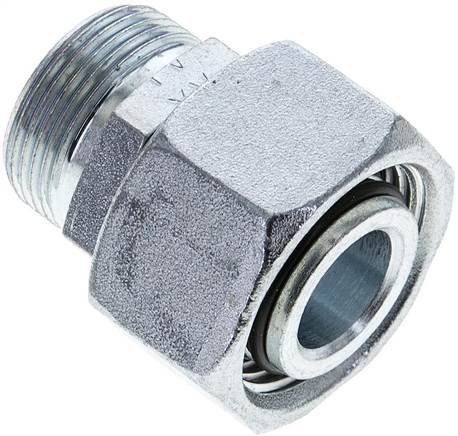 Partbase XRED 22/18 L Reduziereinsatz 22 L-18 L (M26x1,5), ohne Mutter & Schneidring, Stahl verzinkt