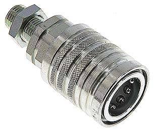 Partbase 460822.3 Schott-Steckkupplung ISO7241-1A, Muffe Baugr.3, 10 L (M16x1,5)