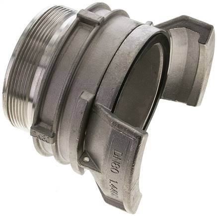 Partbase GMKG 30 V ES Guillemin-Kupplung G 3" (AG), Edelstahl, mit Verriegelung
