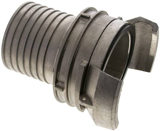 Partbase GMKS 80 V ES Guillemin-Kupplung, Tülle 80 mm, Edelstahl, mit Verriegelung