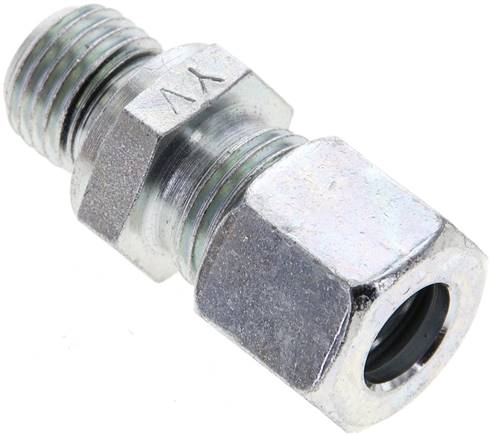 Partbase GE 10 LM ED Gerade Schneidringverschr. M 14x1,5-10 L (M16x1,5), Stahl verzinkt