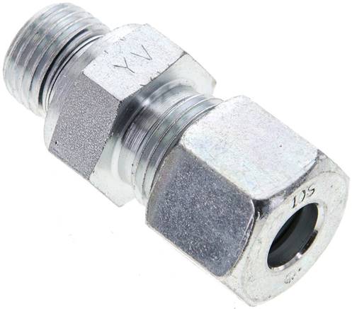 Partbase GE 10 SM ED Gerade Schneidringverschr. M 16x1,5-10 S (M18x1,5), Stahl verzinkt