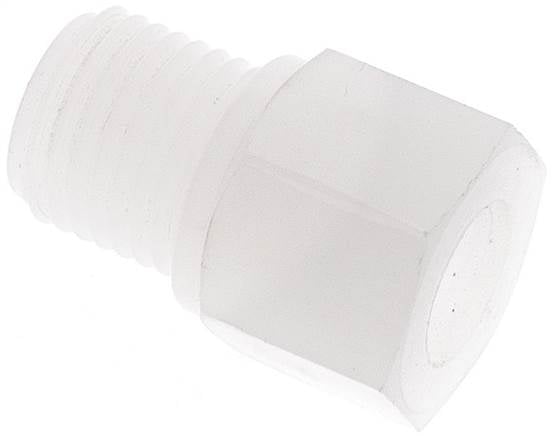 Sang-A RN 1418 PVDF Reduziernippel G 1/4"(AG)-G 1/8"(IG), PVDF