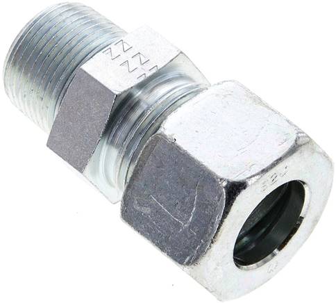 Partbase GE 20 SR NPT Gerade Schneidringverschr. NPT 3/4"-20 S (M30x2), Stahl verzinkt