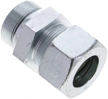 Partbase GE 30 SM ED Gerade Schneidringverschr. M 42x2-30 S (M42x2), Stahl verzinkt