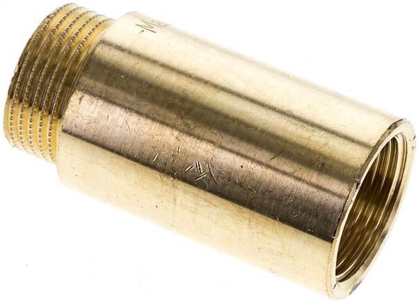 Partbase RN 3434/50 MS Gewindeverlängerung G 3/4"-50mm, Messing