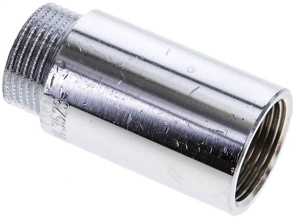 Partbase RN 3434/50 MSV Gewindeverlängerung G 3/4"-50mm, Messing verchromt
