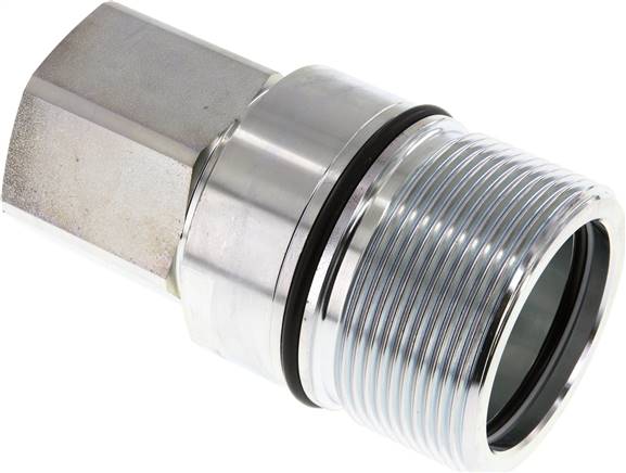 Partbase 513527.8 Hydraulik-Schraubkupplung, Muffe Baugr.8, G 1-1/2"(IG)