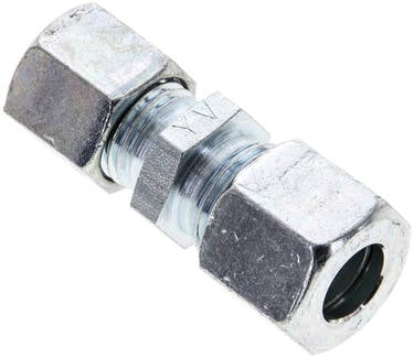 Partbase GR 10/8 L Reduzierverschraubung 10 L (M16x1,5)-8 L (M14x1,5), Stahl verzinkt