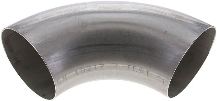 Partbase W139,720GA4 Rohrbogen Typ3, 139,7x2,0mm, 1.4541, geschweißt, EN 10253 Typ A (DIN 2605)