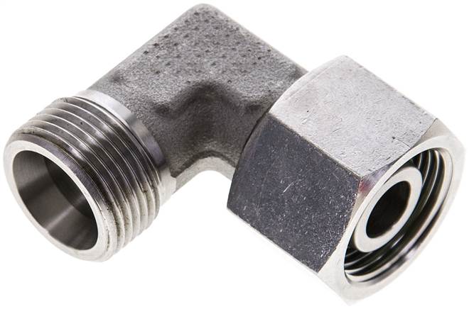 Partbase XEW 14 S ES Einstellb. Winkel-Schneidringverschr. 14 S (M22x1,5), ohne Mutter & Schneidring, 1.4571