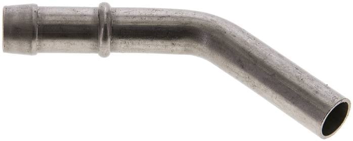 Partbase 861 45 1000 ES 45°-Schlauchnippel Rohr 12, Schl. 11 - 12mm, 1.4301