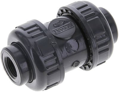 Partbase RUCK 38 PVCEPDM Rückschlagventil, PVC-U / EPDM, Rp 3/8"