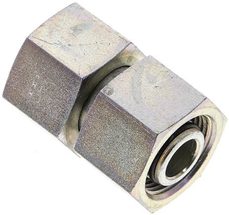Partbase GV 16 S Gerader Verbinder 16 S-16 S, Stahl verzinkt