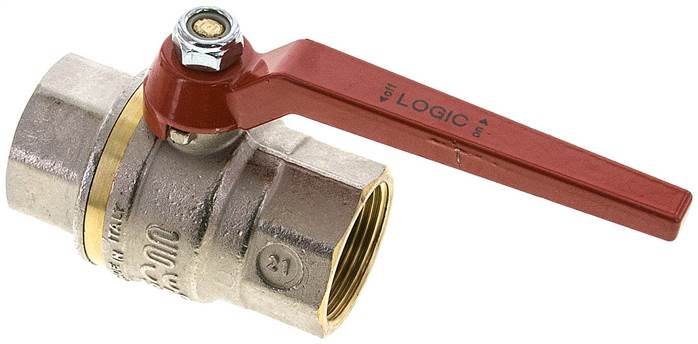 Partbase KH 114 SF Messing-Kugelhahn, Rp 1-1/4", -0,9 bis 64 bar, silikonfrei gefertigt