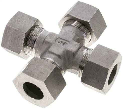 Partbase K 25 S ES Kreuz-Schneidringverschraubung 25 S (M36x2), 1.4571