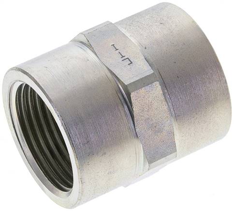 Partbase MU 10 HD Hochdruck-Muffe G 1"-G 1", Stahl verzinkt