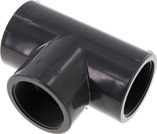 Partbase T 20 PVC T-Stück Rp 2" (IG), PVC-U