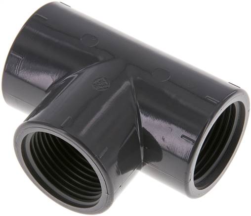 Partbase T 10 PVC T-Stück Rp 1" (IG), PVC-U