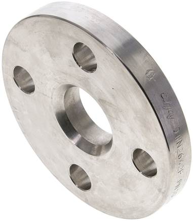 Partbase FL 20 LS ES Losflansch DN20-PN10, DIN 2642, 1.4571 Vollmaterial