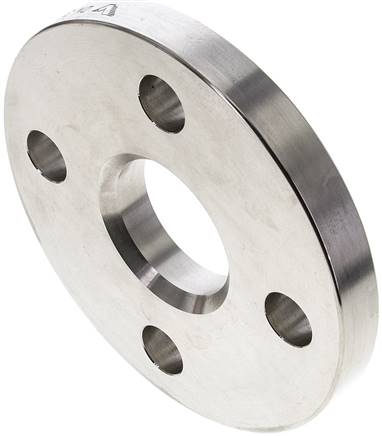 Partbase FL 32 LS ES Losflansch DN32-PN10, DIN 2642, 1.4571 Vollmaterial