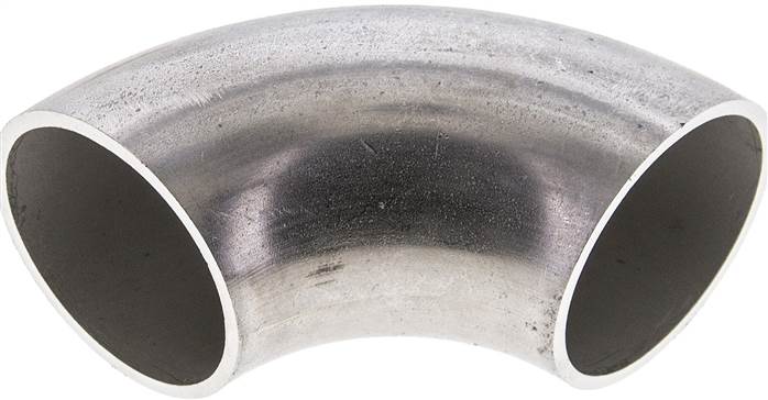 Partbase W44,520A6 Rohrbogen Typ3, 44,5x2,0mm, 1.4571, nahtlos, EN 10253 Typ A (DIN 2605)