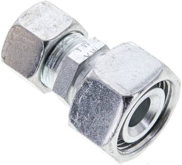 Partbase KOR 22/15 L Reduziereinsatz 22 L-15 L (M22x1,5), Stahl verzinkt