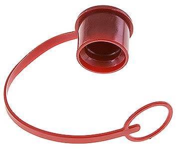 Partbase 791632 Staubschutz für Stecker Flat-Face Kupplung, Baugröße 4