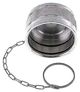 Partbase 794032 Staubschutz für Stecker Flat-Face Kupplung, Baugröße 8