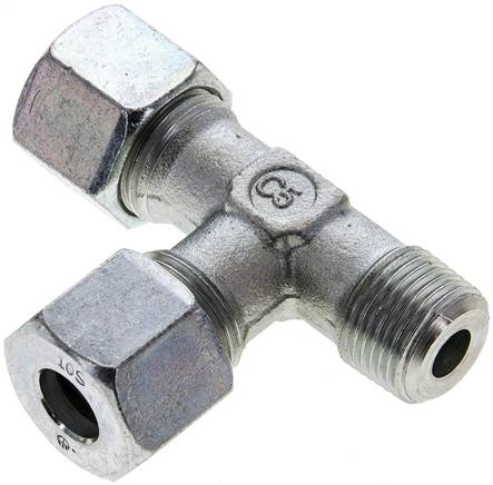 Partbase LE 10 SR LE-Schneidringverschraubung R 3/8"-10 S (M18x1,5), Stahl verzinkt