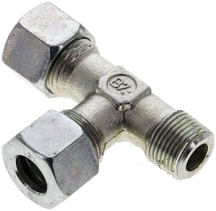 Partbase LE 12 LR LE-Schneidringverschraubung R 3/8"-12 L (M18x1,5), Stahl verzinkt