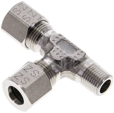 Partbase LE 8 LLR ES LE-Schneidringverschraubung R 1/8"-8 LL (M12x1), 1.4571