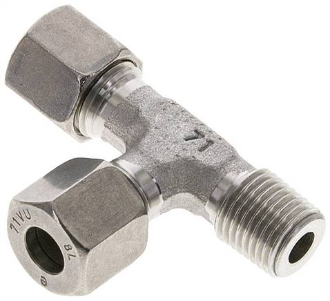 Partbase LE 8 LR ES LE-Schneidringverschraubung R 1/4"-8 L (M14x1,5), 1.4571