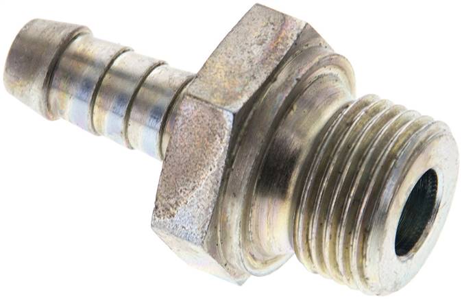 Partbase 858 0806 Schlauchnippel G 3/8" AG (Dichtkante), 7 - 8mm