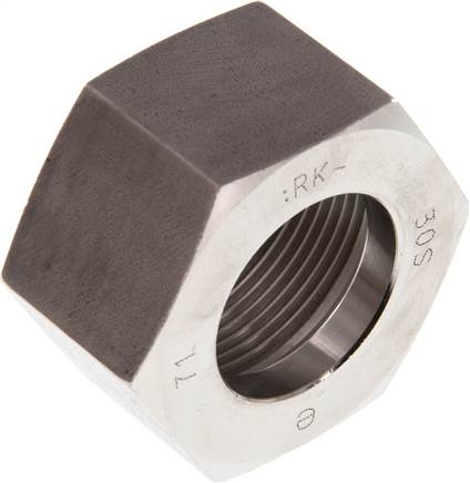 Partbase M 30 S ES Überwurfmutter f. Schneidringverschr. 30 S (M42x2), 1.4571