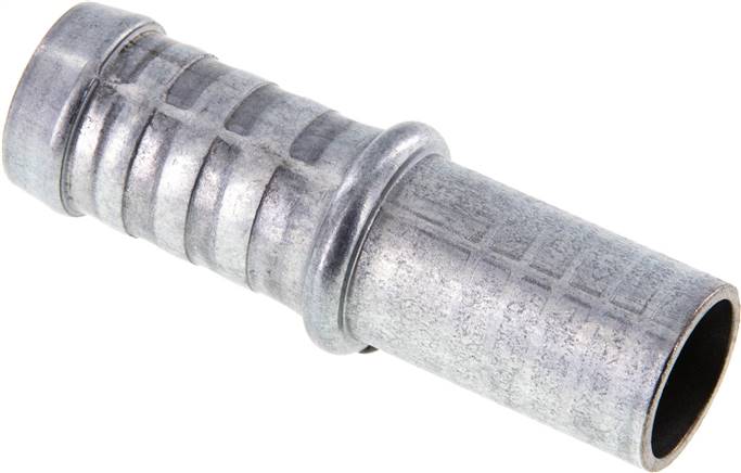 Partbase 861 1600 Schlauchnippel Rohr 18, Schl. 17 - 18mm, Stahl verzinkt