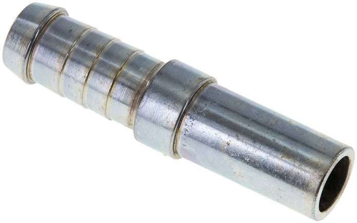 Partbase 862 1300 Schlauchnippel Rohr 16, Schl. 14 - 15mm, Stahl verzinkt