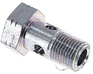 Partbase 894 0304 Hohlschraube 1-fach, G 1/8", Stahl verzinkt