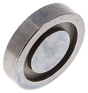 Partbase BLPSAE 634 Blindplatte 3/4"-SAE (6000 PSI) (41,3mm) - ISO 6162