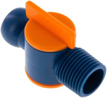Partbase CLS 121-KHG Gelenkschlauch 1/2", Absperrhahn, Gewinde R 1/2" & Gelenkschlauchanschluss