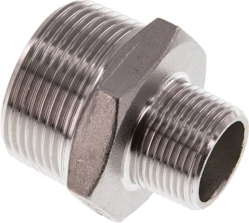 Partbase DN 11434 K ES Doppelnippel R 1-1/4"-R 3/4", 1.4408