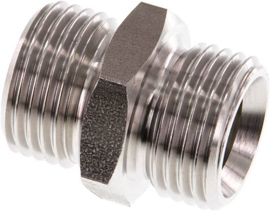 Partbase DN 1212 ES Doppelnippel G 1/2"-G 1/2", 1.4571