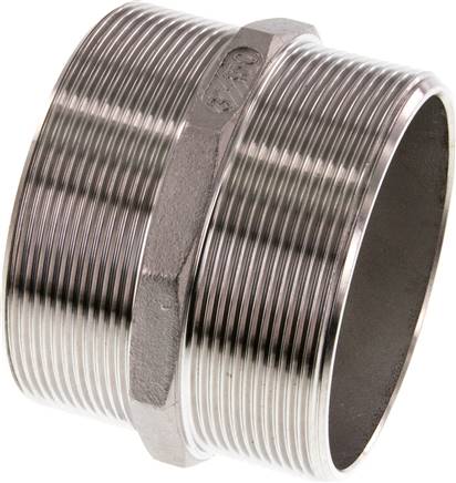 Partbase DN 3030 ES Doppelnippel G 3"-G 3", 1.4408