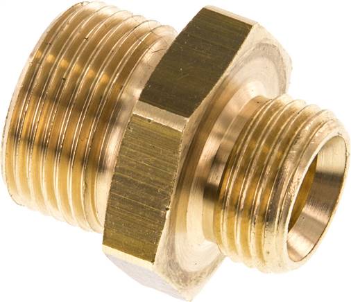 Partbase DN 3412 MS Doppelnippel G 3/4"-G 1/2", Messing/Rotguss