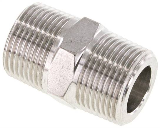 Partbase DN 3434 NPT ES Doppelnippel NPT 3/4"-NPT 3/4", 1.4571