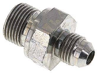 Partbase DN 38-1/2 Doppelnippel G 3/8"-UNF 1/2"-20(JIC), Stahl verzinkt