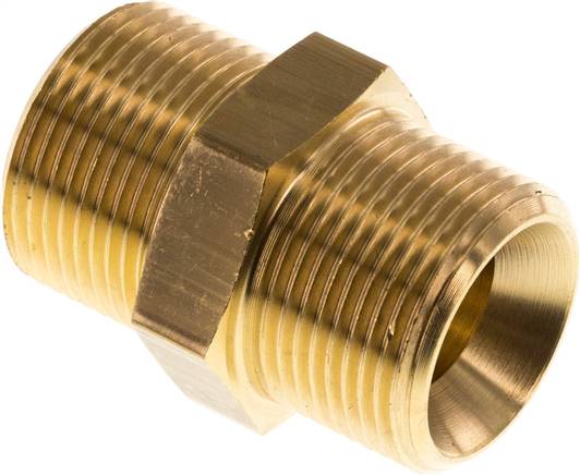 Partbase DN M24-M24 MS Doppelnippel M 24x1,5-M 24x1,5, Messing